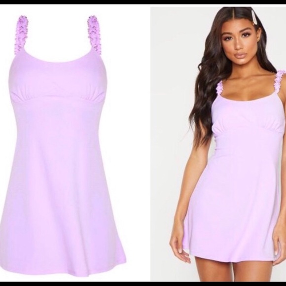 PrettyLittleThing Dresses & Skirts - SOLD 💜Lilac shift dress💜 NWT!